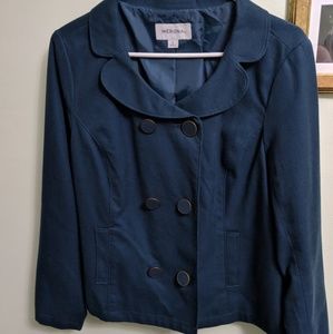 Blue jacket and black skirt bundle**